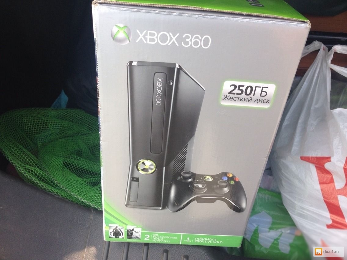 Игровая приставка X-Box-360 Slim прошит, 30игр б/у Цена - 7900.00 руб., Екатеринбург - E1.ОБЪЯВЛЕНИЯ
