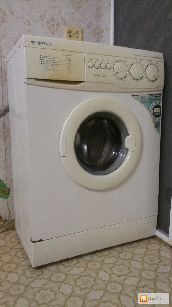 Инструкция стиральной машине вятка