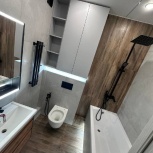 Ремонт ванной комнаты и санузла под ключ, Екатеринбург