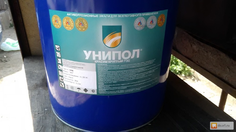 Грунт-эмали унипол ам краска для покраски стен техника нанесения