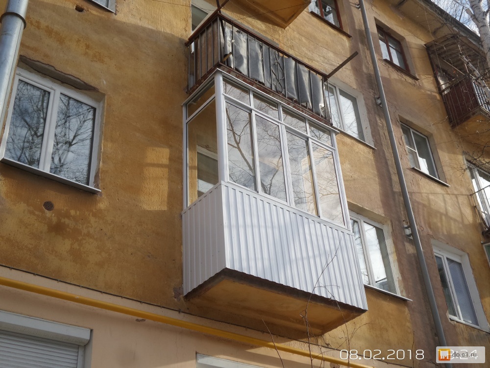 Остекление балконов в екатеринбурге цена ремонт балкон калуга