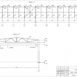 Каркас прямостенного ангара 24*96*12 м, Екатеринбург