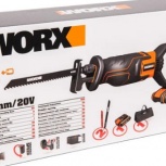 Сабельная аккумуляторная пила WORX WX500, Екатеринбург