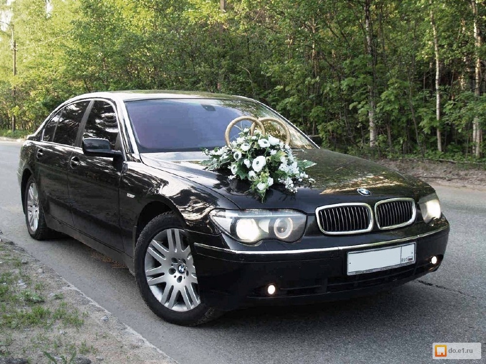 BMW 7 свадьба