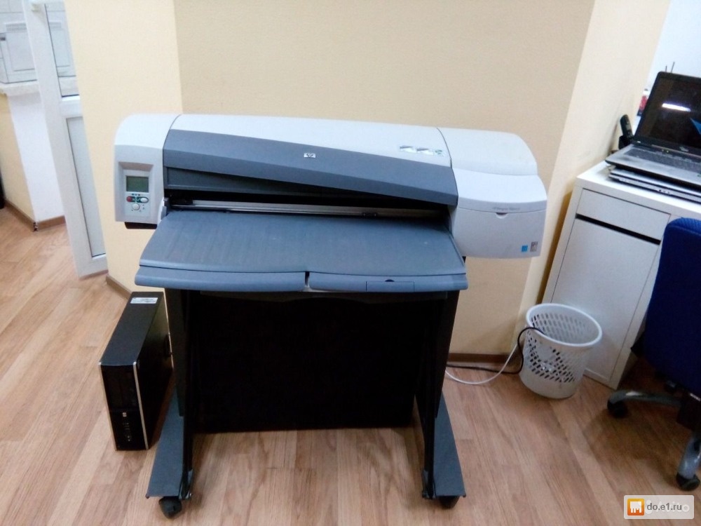 Как поменять бумагу на плоттере hp designjet 110 plus